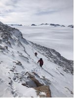 Antarctica Ice and Rocks